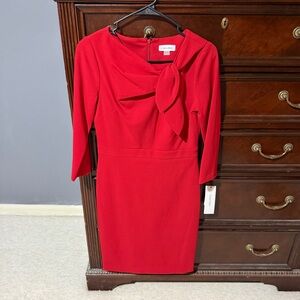 Calvin Klein Red Women's Dress NWt